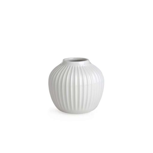 HAMMERSHØI VASE 13 CM HVID