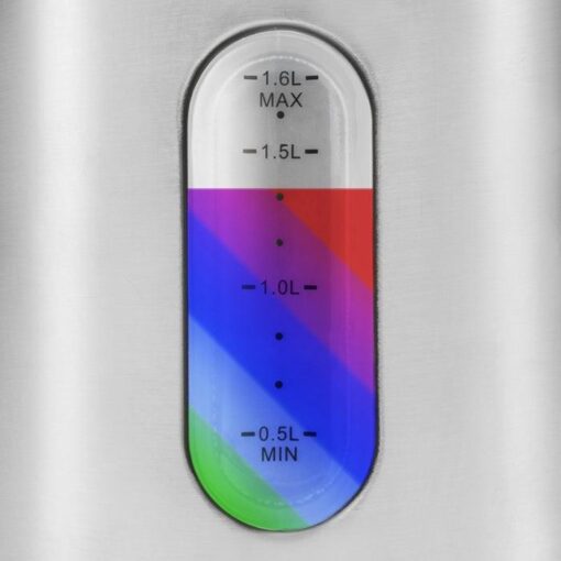 OBH ELKEDEL 1,6 L COLOR BURST STEEL - MED TEMPERATURKONTROL