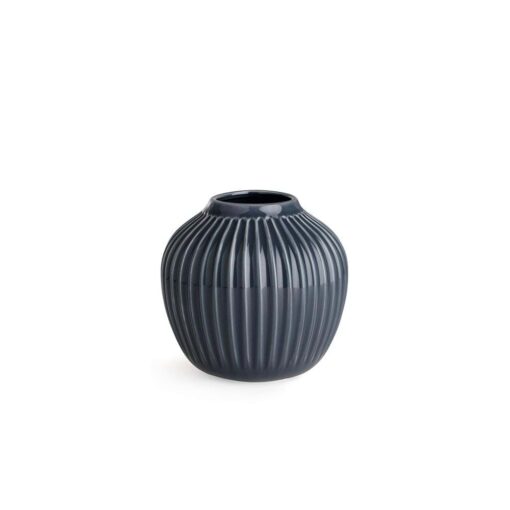 HAMMERSHØI VASE Ø13,5 CM ANTRACITGRÅ