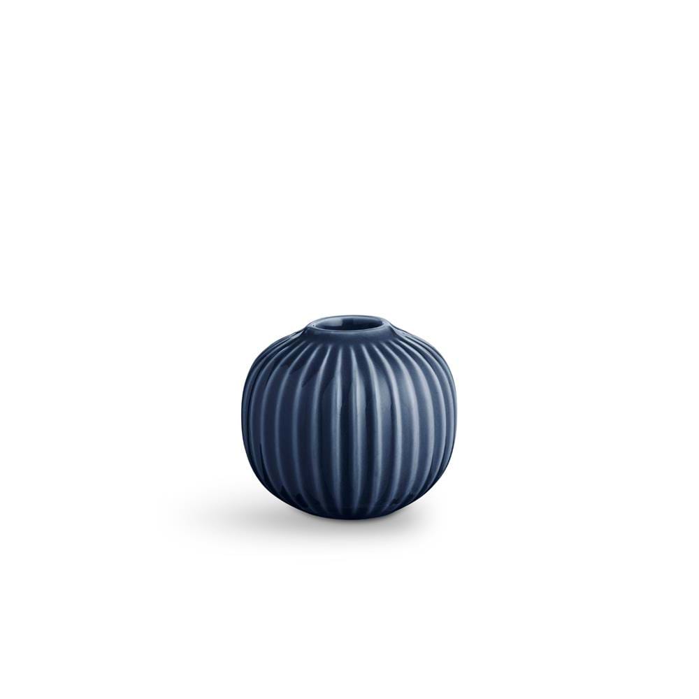HAMMERSHØI LYSESTAGE Ø7,5 CM INDIGO