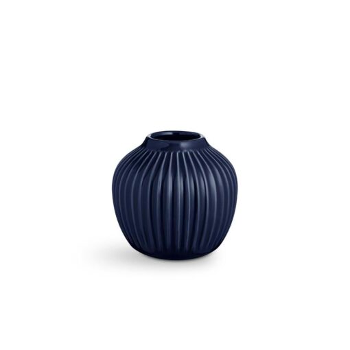 HAMMERSHØI VASE 13,5 CM INDIGO