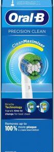 Oral B Precision Clean Borsthuvuden 6-Pack - Effektiv Tannpleie for Sunnere Tenner og Tannkjøtt, Fjerner 100% Mer Plakk