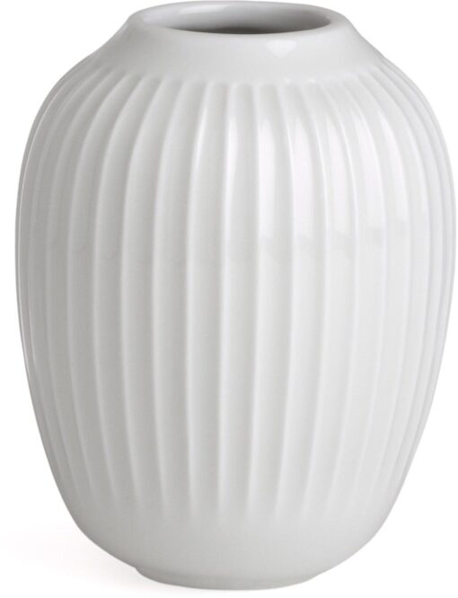 HAMMERSHØI VASE 10 CM HVID