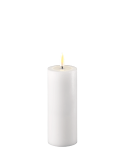 DELUXE HOMEART BLOKLYS 12,5 CM HVID