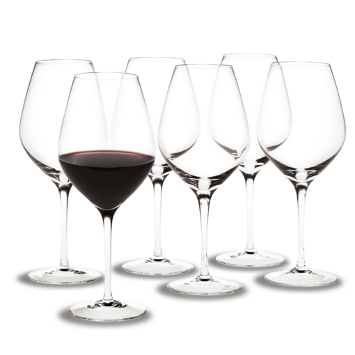 HOLMEGAARD CABERNET RØDVINSGLAS 52 CL 6 STK
