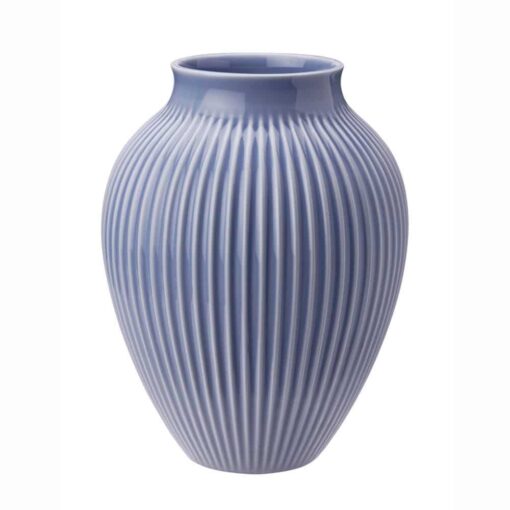 KNABSTRUP VASE LAVENDELBLÅ  H27 CM