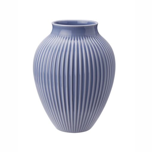 KNABSTRUP VASE LAVENDELBLÅ H20 CM