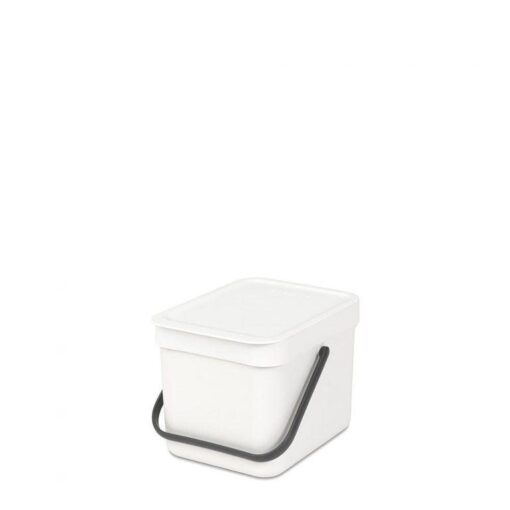BRABANTIA AFFALDSSPAND HVID 6 L
