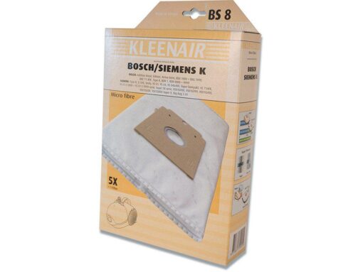 KLEENAIR STØVSUGERPOSER BS8