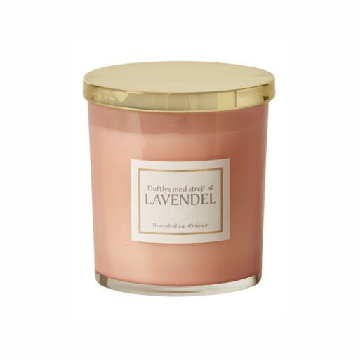DUFTLYS LAVENDEL ROSA