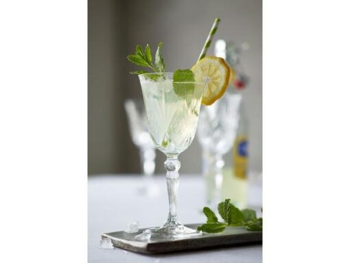 LYNGBY KRYSTAL MELODIA HVIDVINSGLAS 4 STK
