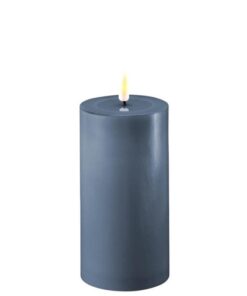 DELUXE HOMEART BLOKLYS 15 CM IS BLÅ