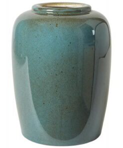 DACORE STENTØJS VASE 12 CM PETROLIUM
