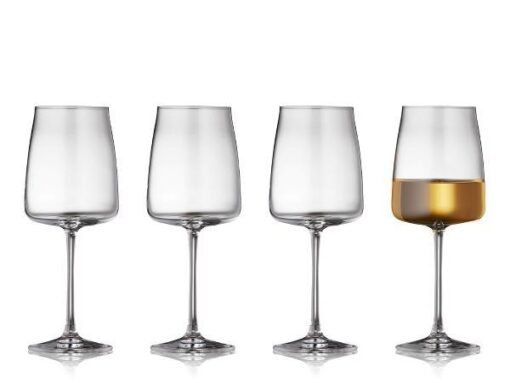 LYNGBY ZERO HVIDVINSGLAS 4 STK.