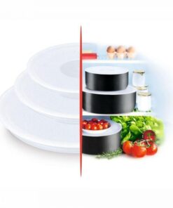 PLASTLÅG SÆT 16+18+20 CM TEFAL