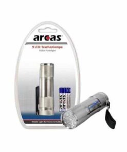 Arcas lommelygte med batterier