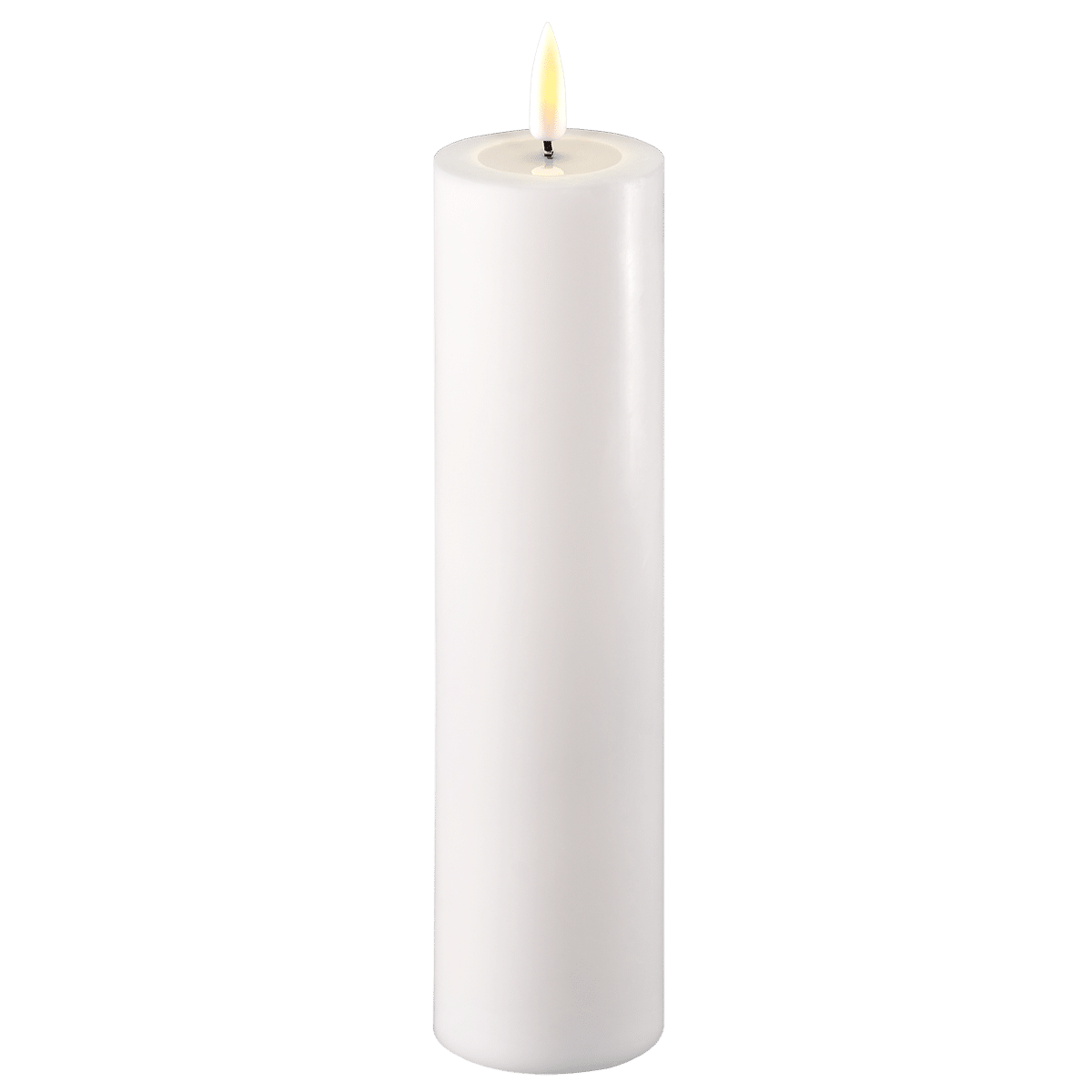 DELUXE HOMEART BLOKLYS 20 CM HVID