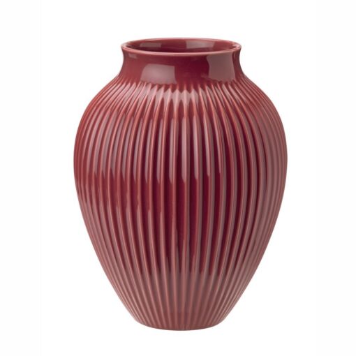 KNABSTRUP VASE BORDEAUX 27 CM
