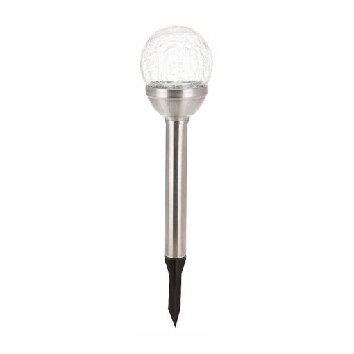 GRUNDIG LED SOLCELLE KUGLE KRAKELERET 34 CM