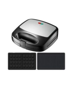 CONZEPT TOASTER 2-I-1 MED UDSKIFTELIGE PLADER